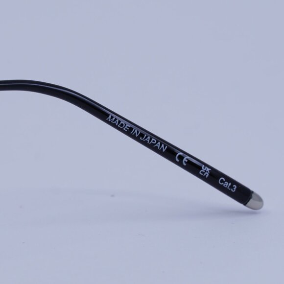 Montblanc MB0160S 001 Sunglasses Silver/Black Square Frame, Grey Lenses - Picture 9 of 11